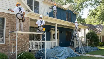 Professional painting crew serving Highland Park, IL for interior and exterior painting services