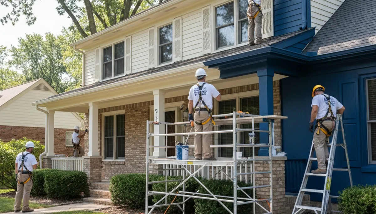 Painting contractors serving Highland Park, IL for interior and exterior home painting services