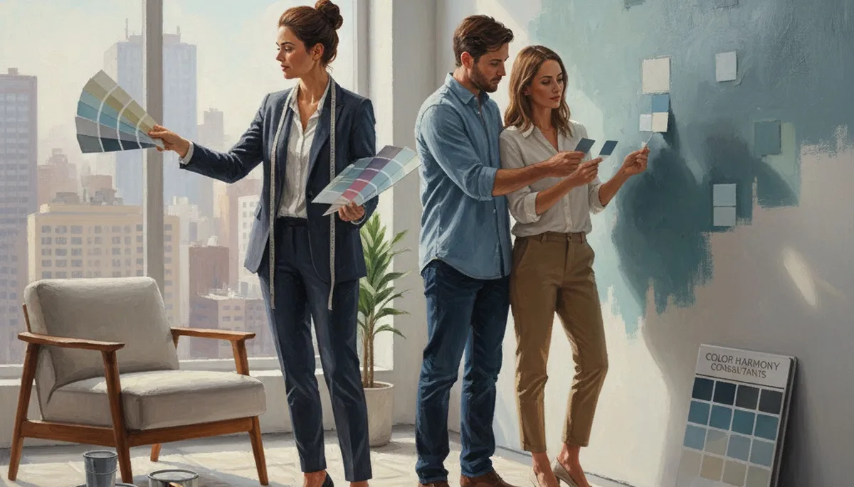 Highland Park, IL painters provide home color consultation for interior and exterior projects