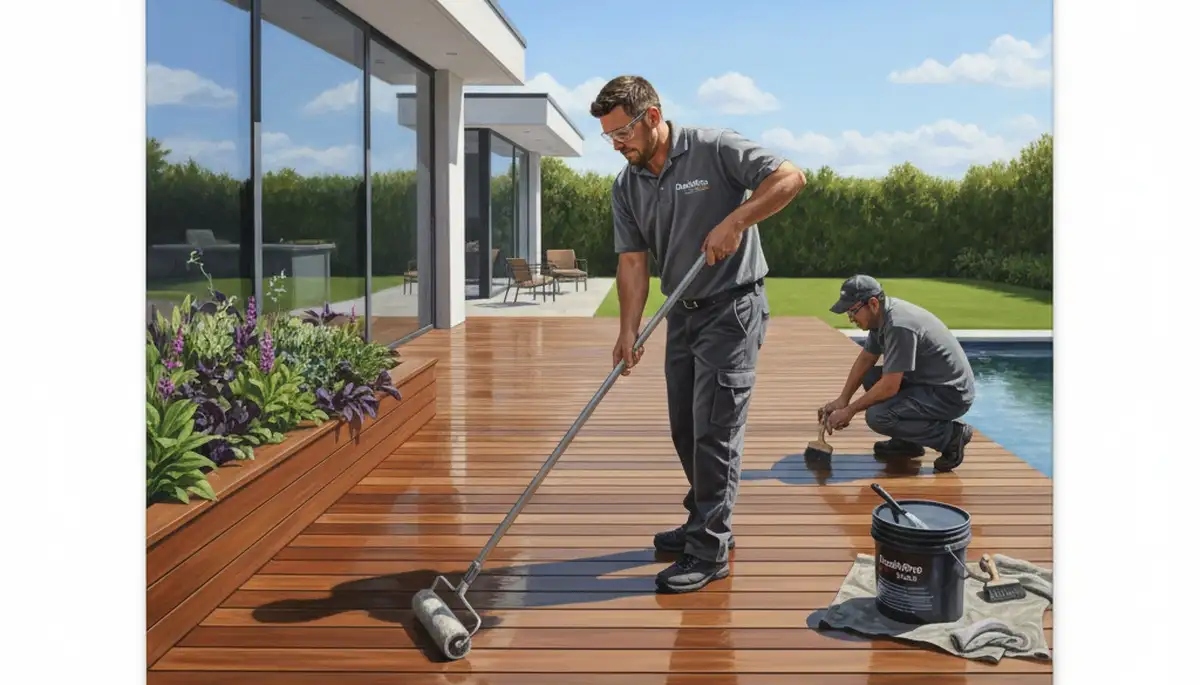 Deck sealing service in Highland Park, IL for weather protection and lasting wood finish