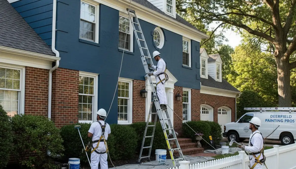 Professional painters serving Highland Park, IL for interior and exterior painting services