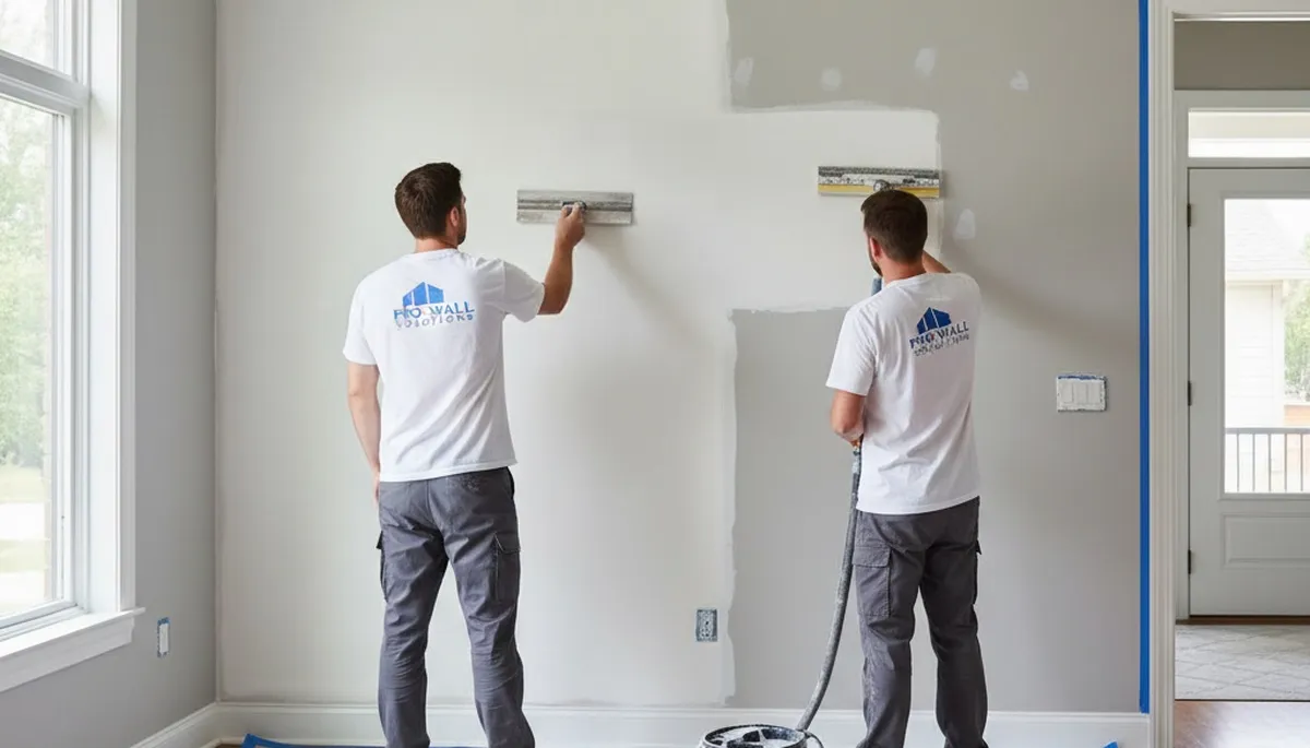 Highland Park, IL drywall repair by Paint Pros for cracks, holes, and settling damage