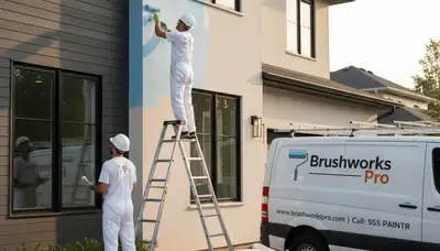 Exterior house painting in Highland Park, IL by Highland Park Paint Pros