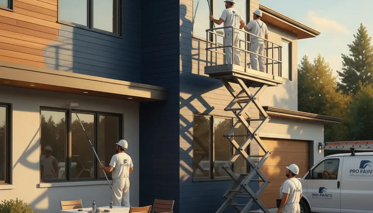 Exterior house painting in Highland Park, IL for durable, weather-resistant home protection