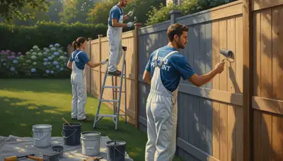 Fence painting service in Highland Park, IL for lasting protection and curb appeal