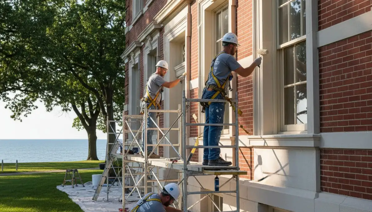 Professional painters serving Highland Park, IL for interior and exterior painting projects