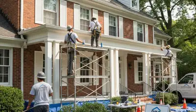 Painting contractor serving Highland Park, IL, for interior and exterior house painting services