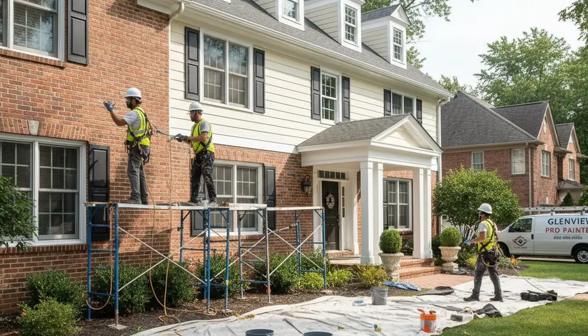 Professional painters serving Highland Park, IL for interior and exterior house painting services