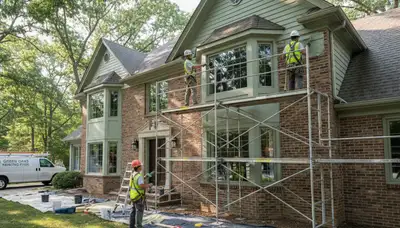 Painting contractor in Highland Park, IL providing professional interior and exterior painting services