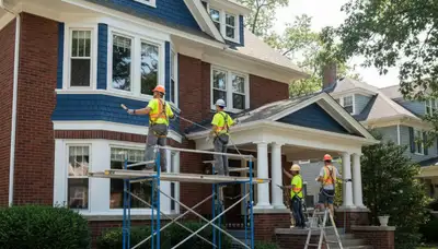 Painting contractor in Highland Park, IL providing professional interior and exterior painting services