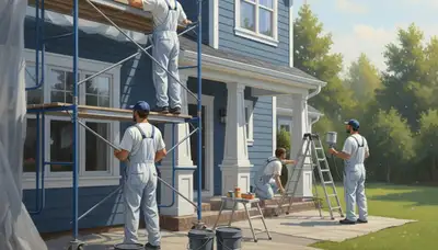Professional house painters serving Highland Park, IL for exterior and interior painting services