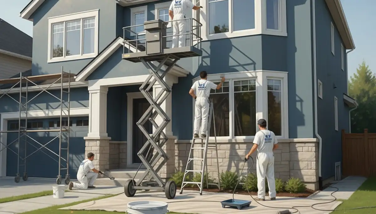 House painting service in Highland Park, IL for durable exterior protection and curb appeal