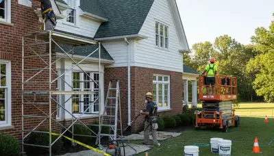 Painting contractor serving Highland Park, IL for interior and exterior home painting services