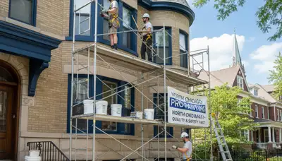 Professional painting service in Highland Park, IL for interior and exterior home painting