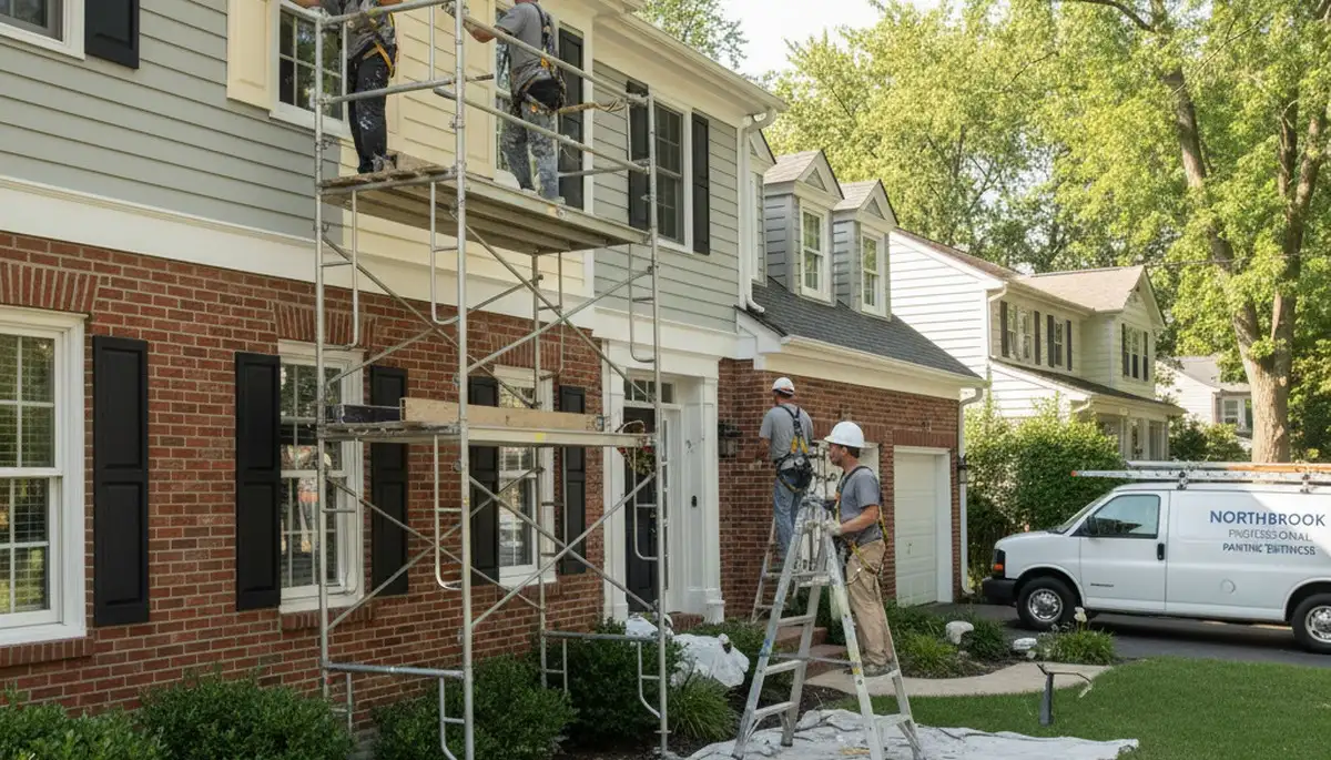 Professional painting crew serving Highland Park, IL for interior and exterior home painting services