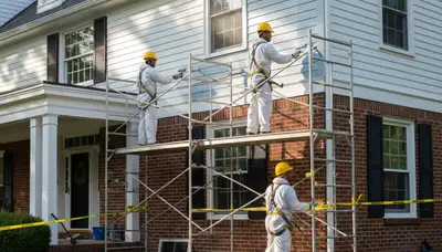 Professional painters in Highland Park, IL providing interior and exterior painting services