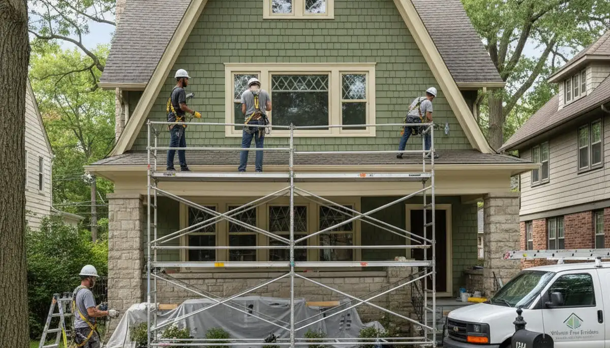 Professional painting crew in Highland Park, IL providing interior and exterior painting services